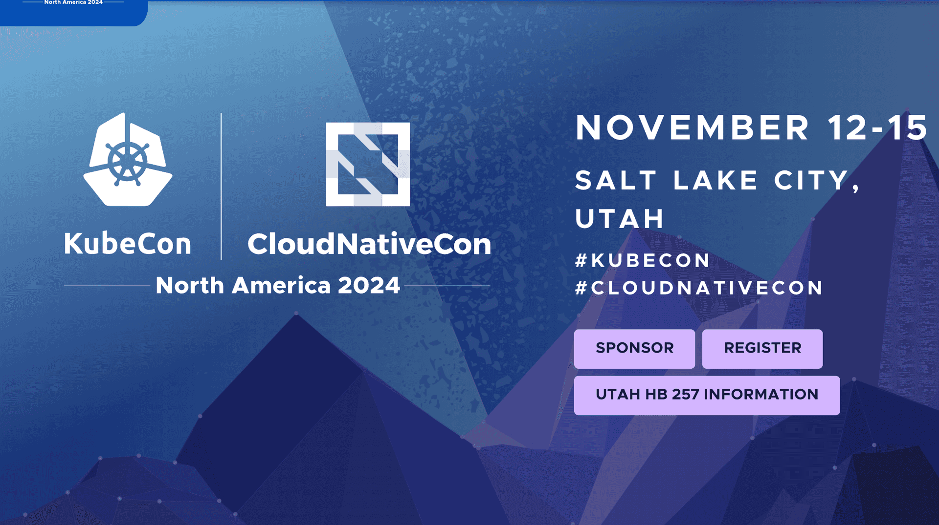 KubeCon + CloudNativeCon NA Salt Lake City, Utah 2024